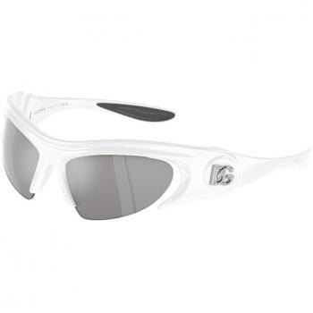 Dolce & Gabbana DG6192 33126G Men's Sunglasses White Size 58
