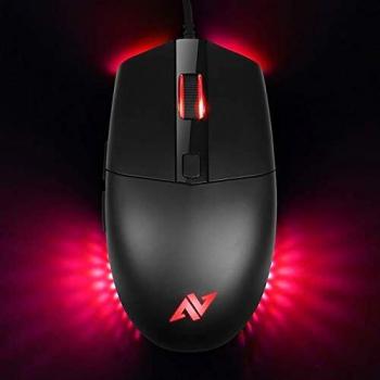 Abkoncore A660 - Ratón, Color Negro