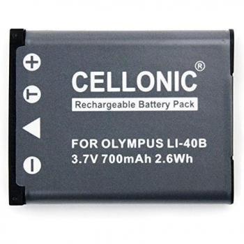 CELLONIC® Batería de Repuesto NP-45 / PR-45 para Praktica Luxmedia 12-Z4 Luxmedia 16-Z51 20-Z50, 700mAh NP-45,PR-45, Accu Sustitución Camara, Battery