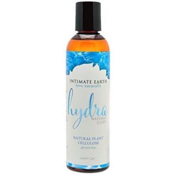 Intimate Earth Hydra Natural Water-Based Lubricant - 120 ml, Vegan and Organic Formula