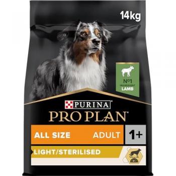 PURINA PRO PLAN Perro Adulto Light/Sterilised Cordero 14 kg