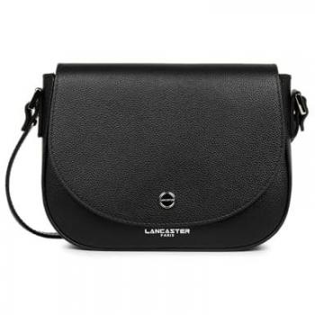 Bao Lancaster Black Magnetic Flap Crossbody Bag 480-009