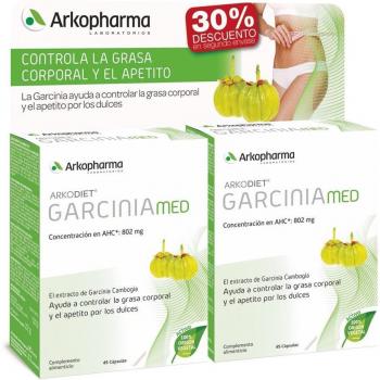 Arkopharma Arkodiet Garcinia Cambogia Duplo 90 Cápsulas (2x45 cápsulas) Control del Apetito y Grasa Corporal