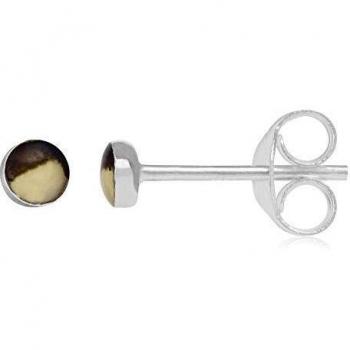 Córdoba Jewels | Pendientes en plata de ley 925 con diseño Yin yang