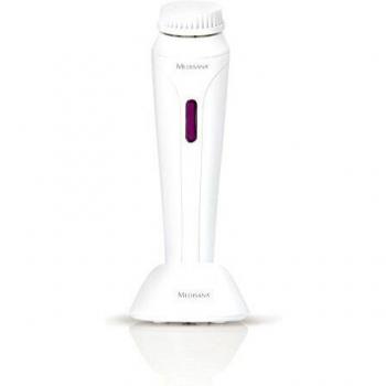 Medisana FB 885 Electric Facial Cleansing Brush with 4 Attachments, Waterproof, White