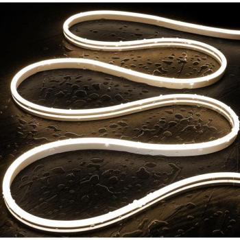 Tira LED Neón 48V DC 120 LEDs/m Blanco Natural IP65 a Medida Corte cada 5 cm 4 m