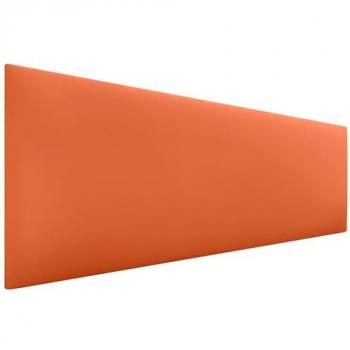 Cabecero Tapizado de Polipiel AQUALINE Liso Naranja 160x50cm para Camas 150/160 cm
