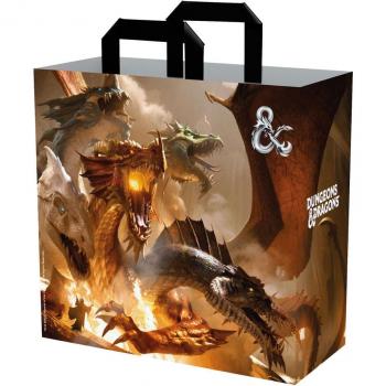 Bolso de Compras Konix Dungeons & Dragons - The Rise of Tiamat - 40 x 45 x 20 cm - Material Reciclado