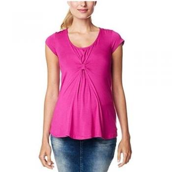 ESPRIT Maternity Tee ss-Camisa Mujer    Rosa