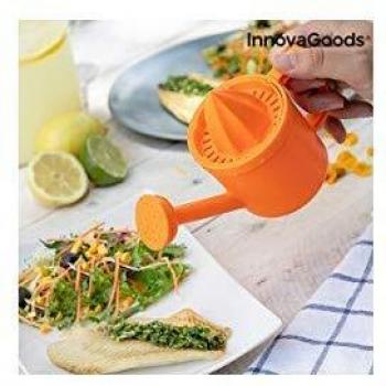 InnovaGoods IG814618 Exprimidor-Regadera de Cítricos Manual Bitty, ABS
