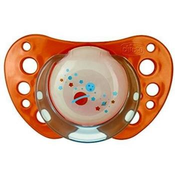 Chicco 00075025410000 Air Night Soother, caucho, multicolores, 16-36 meses, 2 piezas [Colores surtidos]