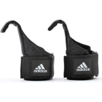 adidas ADGB-12140 - Correas levantamiento, color negro