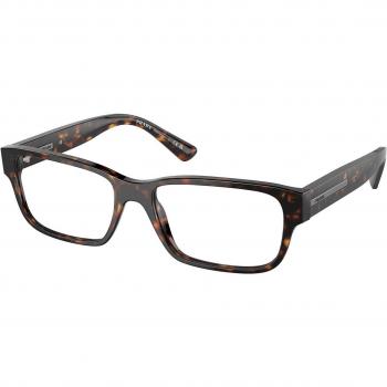Prada PR 18ZVF Asian Fit 2AU1O1 Armazones y Gafas Recetadas para Hombre Tortoiseshell
