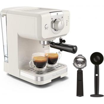 Moulinex Opio Soleil XP330A10 Cafetera Express de Brazo 15 Bares Blanca