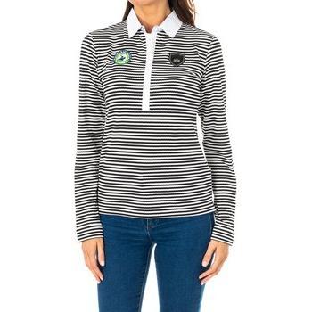 La Martina Polo manga larga con cuello de solapa a contraste 2WPH66 para mujer