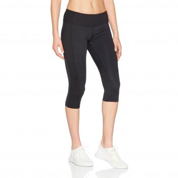 Reebok Ac Capri Pantalón Pirata, Mujer, Negro