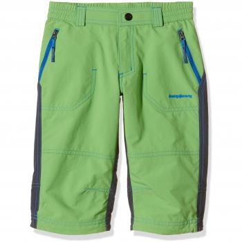 Trango Nagga - Pantalón Pirata para niños, Color Verde/Azul Pizarra, Talla 12