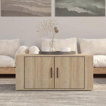Mesa de centro Sonoma Oak 80x50x36 cm Madera multicapa