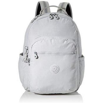 Kipling SEOUL Mochila tipo casual, 44 cm, 27 litros, Gris