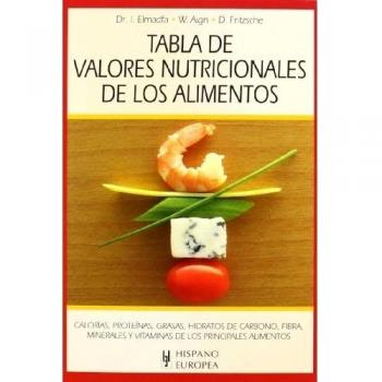 Tabla de valores nutricionales de los alimentos