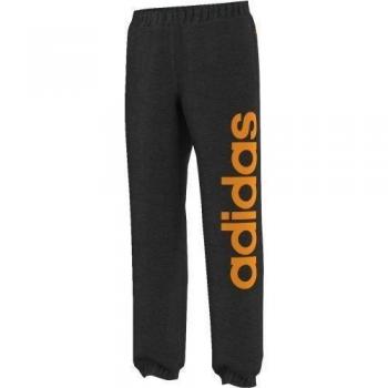 adidas Lin Pant CH F - Pantalón para hombre, color gris / naranja, talla M
