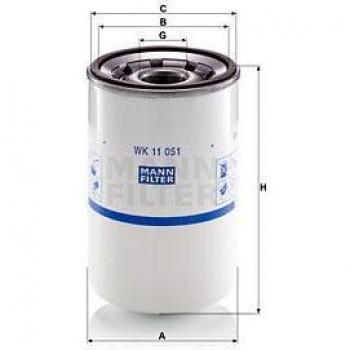 Filtro de combustible MANN-FILTER WK 11 051