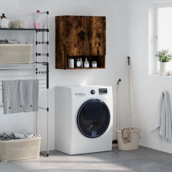 Armario de pared ahumado roble 60x31x70 cm madera multicapa vidaXL