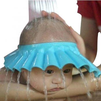 Protección Segura Champú Ducha Baño Suave gorro para Niños de, bebé, niños y niños para mantener el agua fuera de sus ojos y Rostro
