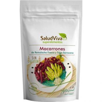 Salud Viva Macarrones de Remolacha y Trigo Sarraceno Eco 250 Gramos