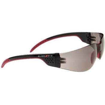 Swiss Eye Outbreak Luzzone - Gafas de Sol Deportivas Unisex, Color Negro/Rojo, tamaño pequeño