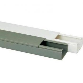 Heidemann Kabelkanal (L x B x H) 2000 x 40 x 25 mm 09962 1 St. Reinblanco