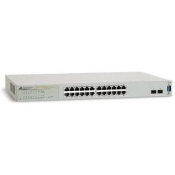 Allied Telesis 24 port Gigabit WebSmart Switch - Switch de red