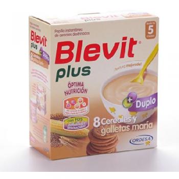 Blevit plus Duplo 8 Cereales y galletas maría 600 gr