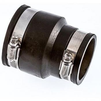 T-mex 6.4.40.32 Adaptador Flexible, Negro, 40 x 32mm O.D & 1 1/4 x 1 NB