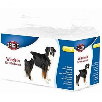 Trixie Dog Nappies - Disposable Nappies - M-L - Pack of 12