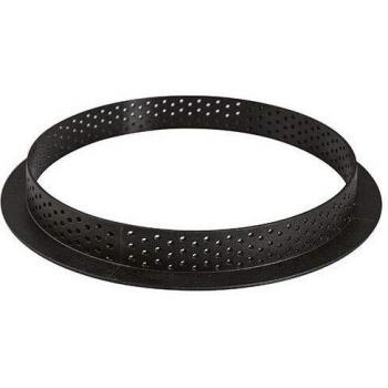 Silikomart Anillo de corte de plástico perforado resistente al calor de 21 cm de diámetro