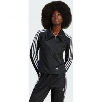 Adidas Originals Chaqueta de Chándal Montreal para mujer, diseño clásico, cierre completo con cremallera, cuello alto, puños y dobladillo elásticos, dos bolsillos laterales con cremalleras, logotipo de Adidas en