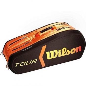 Wilson Burn Molded - Raquetero , color negro / naranja, talla NS