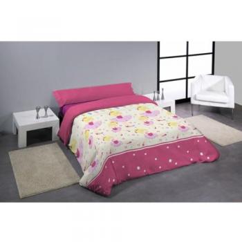Juego de funda nórdica Baila Rosa Cama de 105 cm 2 Piezas