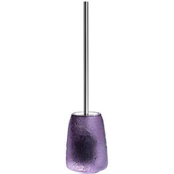 Gedy Irina Escobillero WC, Resina, Viola, 11.4 X 11.4 X 46