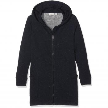 NAME IT Nitilla Bru Long Swe Card W. Hood Nmt, Chaqueta Punto para Niños, Azul