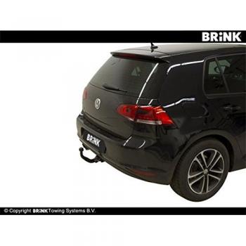 Enganche de remolque desmontable Brink 567100, compatible con vehículos, fácil instalación y extracción, sin necesidad de herramientas adicionales, capacidad de carga máxima adecuada para remolques ligeros y medianos