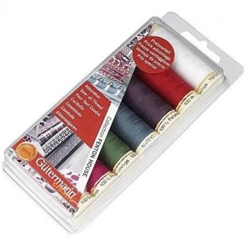 Unbekannt Gutermann 731102  4 Hilo, poliéster, 16 x 2.3 x 6.8 cm, Multicolor