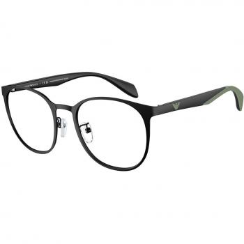 Emporio Armani EA1148 3001 Gafas Recetadas para Hombre Negras con lentes de prescripción y armazón negro
