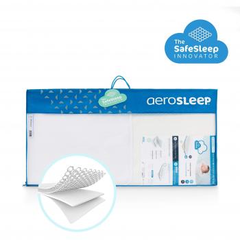Aerosleep pack evolution dormir seguro aerosleep colchon cuna protector 140 x 70 cm blanco