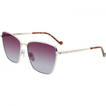 Liu Jo LJ145S 717 Unisex Square Gold Sunglasses