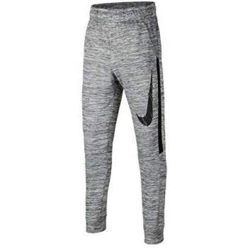NIKE B Nk Therma Tapr Pant GFX Sport Trousers, Niños, Black/htr/Black/
