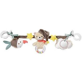 Fehn 060492 Bruno - Cadena para cochecito de bebé con adorables figuritas colgantes, multicolor
