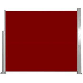 vidaXL Toldo Lateral Retráctil 120x300 cm Rojo Parasoles Sombrillas Exterior