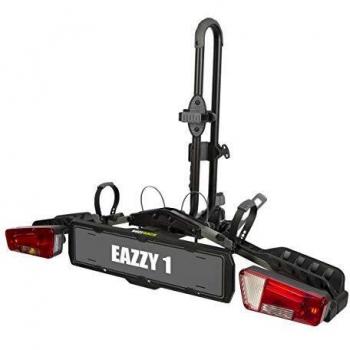 Portabicicletas Eazzy 1 - Plataforma Plegable para 1 Bicicleta con Enganche de Bola